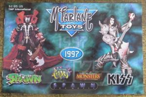 McFARLANE TOYS 1997 PROMO CATALOG! KISS, Spawn, Total Chaos, Monsters