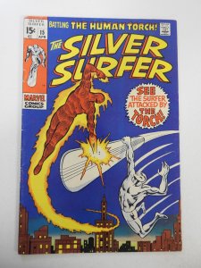 The Silver Surfer #15  (1970) FN+ Condition!
