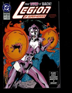 12 Legion Of Super-Heroes DC Comics #34 35 36 37 38 39 40 41 42 43 44 45 GK33 