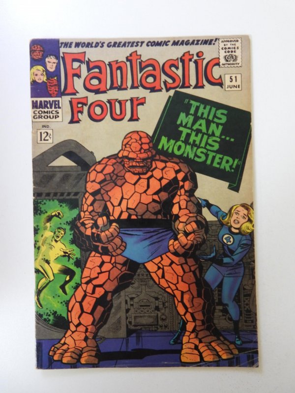 Fantastic Four #51 (1966) VG/FN condition