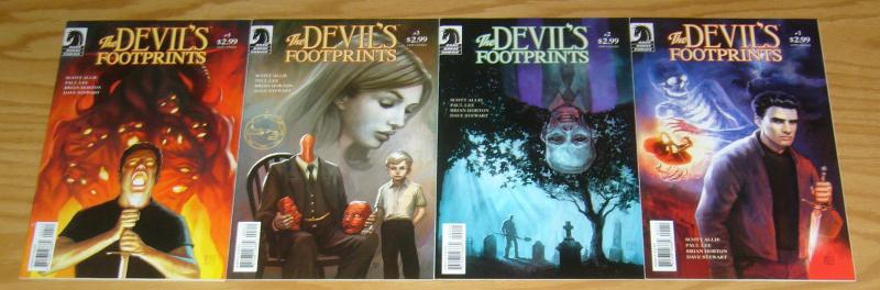 the Devil's Footprints #1-4 VF/NM complete series - dark horse comics horror 2 3