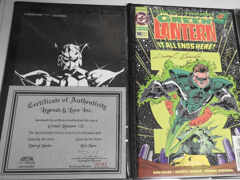 Huge lot of comics! Spider-Man, Conan, Wolverine, 2x Signed Green Lantern