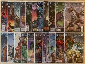 INJUSTICE: GODS AMONG US YEAR FIVE 1-20 + ANNUAL 1 | 2016-2017 | COMPLETE SERIES