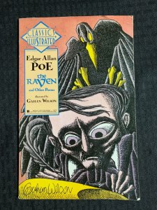 1990 CLASSICS ILLUSTRATED The Raven by Gahan Wilson SC VG 4.0 Edgar Allan Poe