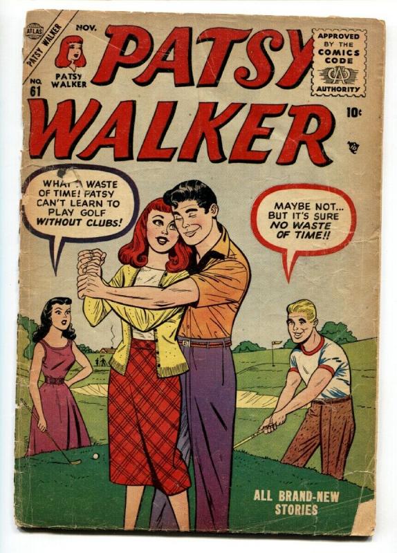 Patsy Walker #61 1955- Golf cover- Atlas paper dolls FR