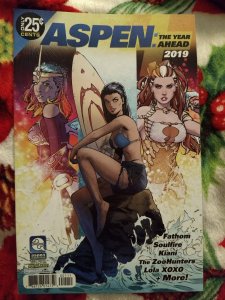 Aspen comics 2019 year ahead. NM F. Fathom,Soulfire,Kiani,TheZooHunters +more