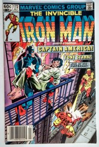 Iron Man #172 NEWSSTAND EDITION