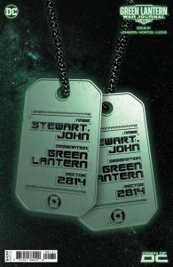 Green Lantern War Journal #1 Stewart Glow-in-the-dark Dog Tag  Var DC Comics