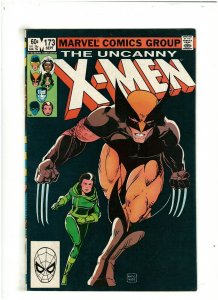 Uncanny X-Men #173 VG- 3.5 Marvel Comics 1983 Wolverine, Water Damage