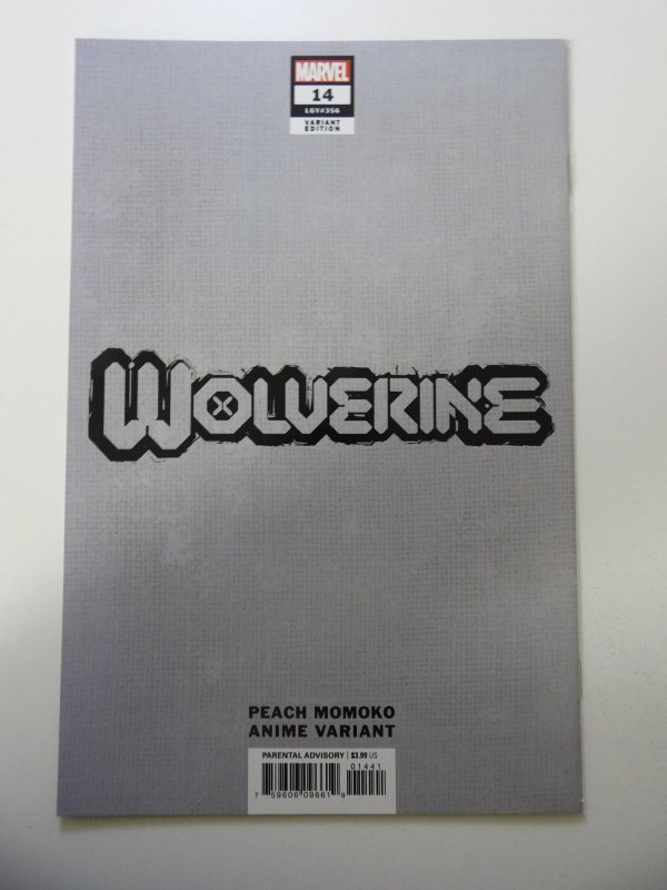 Wolverine #14 Momoko Cover (2021) NM Condition