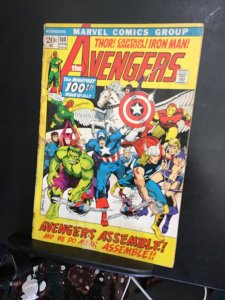 The Avengers #100 (1972) low-grade 100th key issue Barry Smith art! GD- Wow!