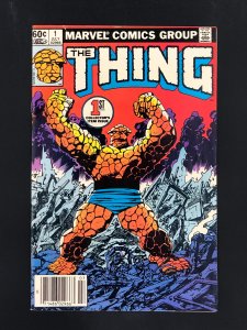 The Thing #1 (1983) First The Thing Solo Headlining Series