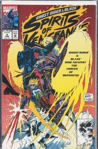 Ghost Rider/Blaze: Spirits of Vengeance #8 (1993) Ghost Rider