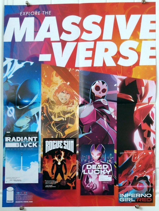 No/One | Massive-Verse 18 x 24 Folded Promo Poster Image (2023) New FP464 