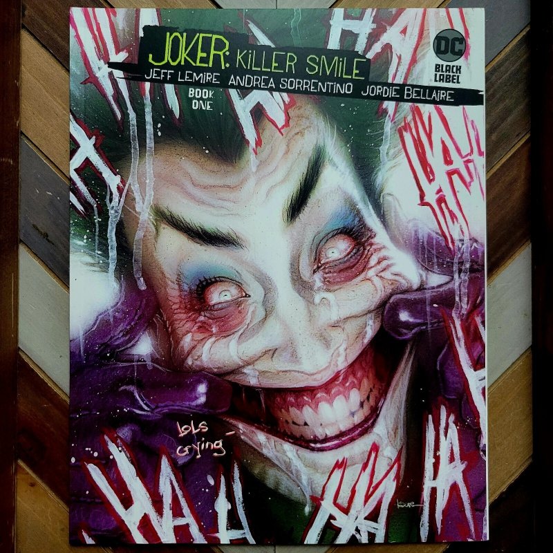JOKER: Killer Smile #1-3 Complete Series (DC Black Label 2020) J. Lemire BATMAN