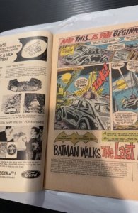 Batman #206 (1968) Thos is the end! Frank Robbins cover art