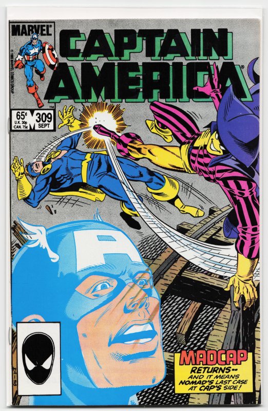 Captain America #309 (1985) Captain America