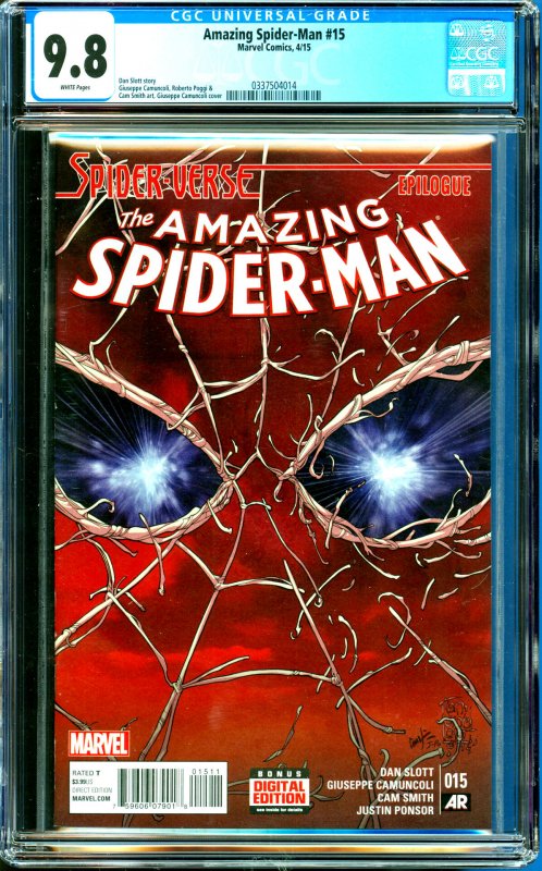 Amazing Spider-Man #15 CGC Graded 9.8