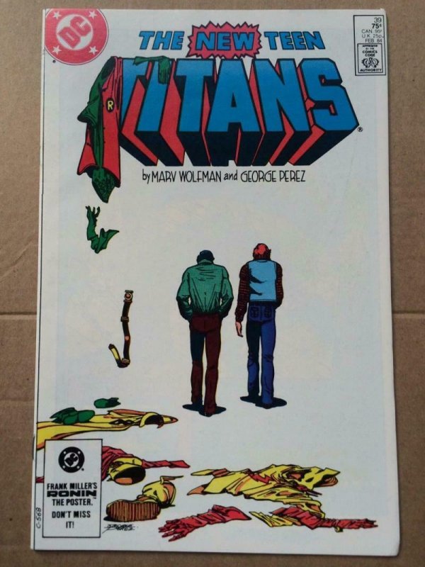 NEW TEEN TITANS #39, VF, Robin, Flash, Perez, DC 1980 1984 more DC in store