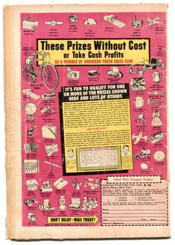 Adventures of Bob Hope #64 1960- DC comics- Egyptology cover