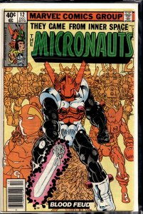 Micronauts #12 (1979) Micronauts