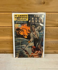 Classics Illustrated The Red Rover #114 Vintage 1968 