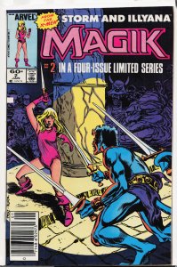 Magik (Storm and Illyana Limited Series) #2 (1984) Magik