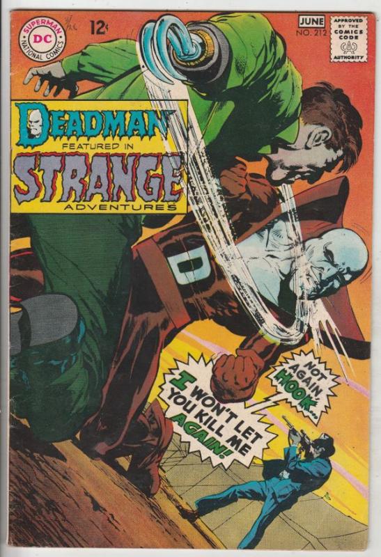 Strange Adventures #212 (Jun-68) VF+ High-Grade Deadman