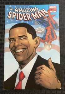 2009 AMAZING SPIDER-MAN #583 FN+ 6.5 3rd Variant Cover  / Fisherman Collection