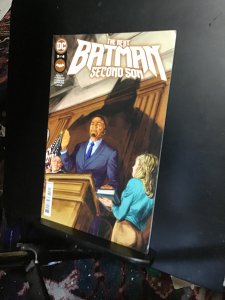 The Next Batman: Second Son #3 Court room cover! NM- High-grade!