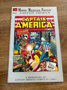 Captain America Comics #1 VF/NM Marvel Comic Book Reprint Bucky Milestone 1 J368