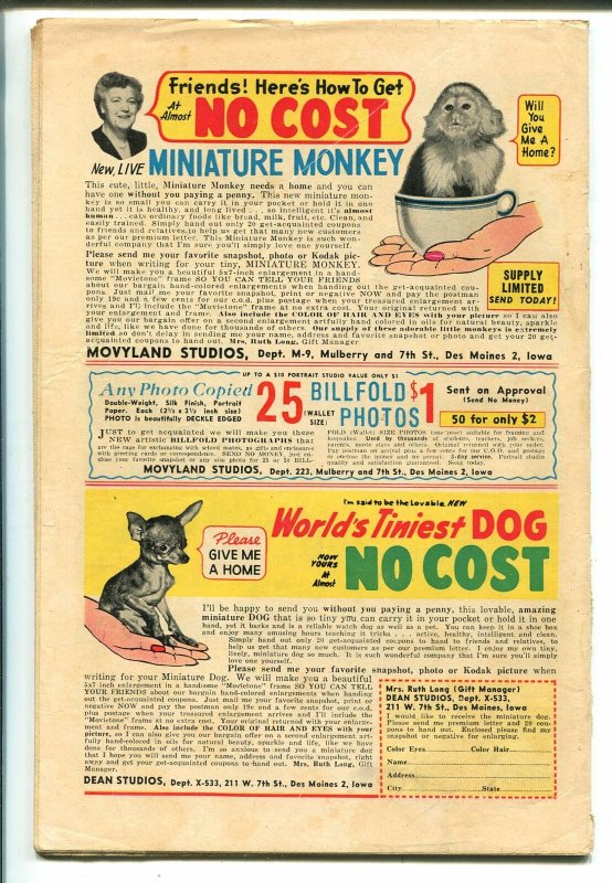 Marvin Mouse #1 1957-Atlas-1st issue-Stan Lee-Bill Everett-Joe Maneely-VG