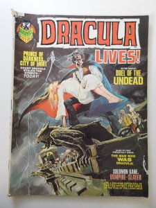 Dracula Lives #3 (1973) GD Condition 2 in cumulative spine split