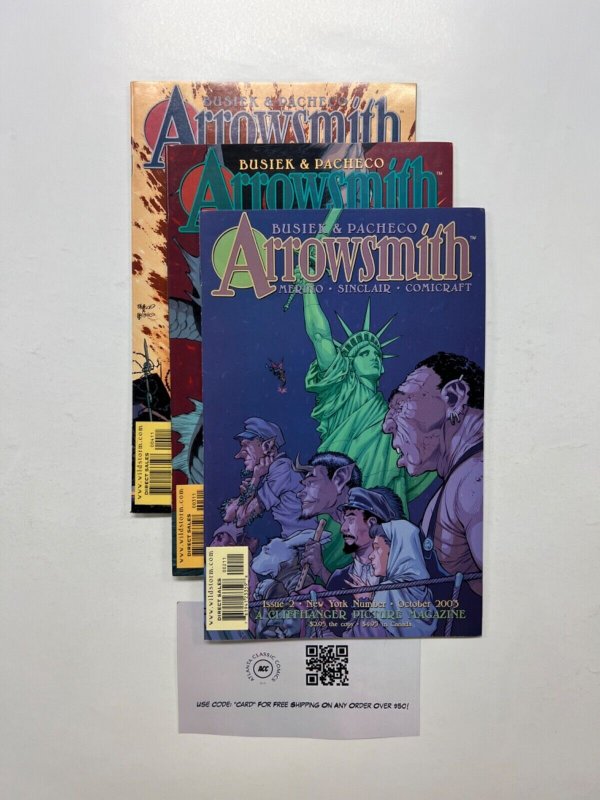 3 Arrowsmith Indie Comic Books # 2 3 4 25 JS42