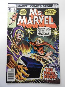 Ms. Marvel #4 (1977) FN+ Condition!