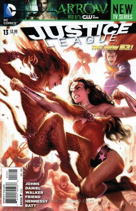 Justice League (2nd Series) #13A VF/NM; DC | save on shipping - details inside