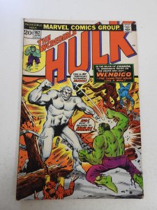 The Incredible Hulk #162 (1973) VG Condition moisture stains