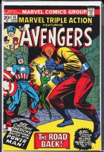 Marvel Triple Action #16 (1974) The Avengers