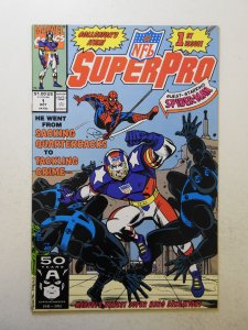 NFL Superpro #1 (1991) NM- Condition!
