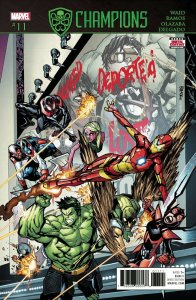 Champions #11 Comic Book 2017 - Marvel
