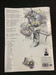 2001 HEROES Magazine #1 VG 4.0 Alex Ross Cover / 1st Marvel Comics