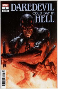 DAREDEVIL COLD DAY IN HELL #2 MARVEL COMICS 2025 GABRIELE DELL'OTTO VARIANT NM