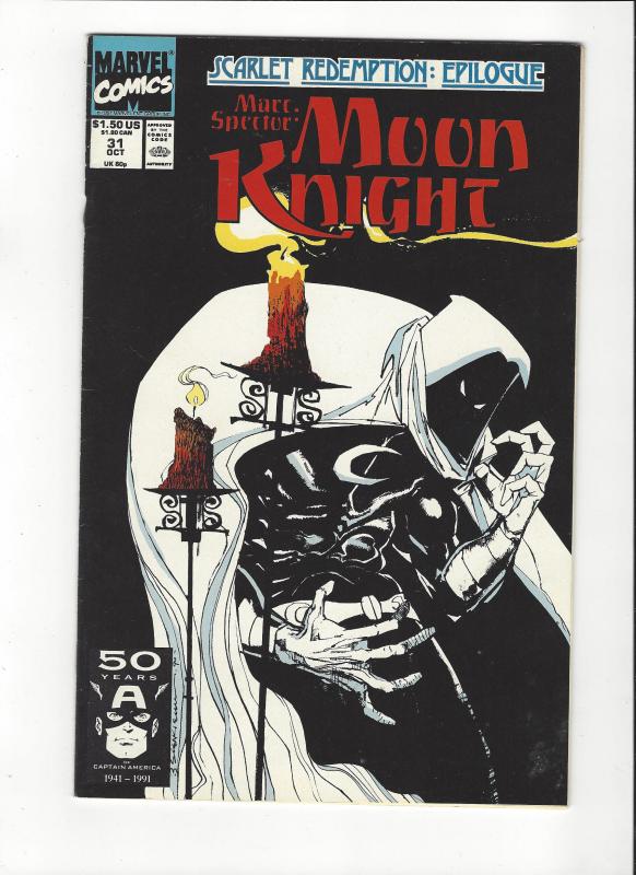 Marc Spector: Moon Knight #31 Scarlet Redemption NM