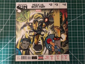 Original Sin #3.2, 3.3, 3.4 (2014) Hulk vs. Iron Man