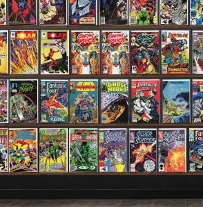 Huge Lot 150+ Comics with Green Lantern, Ghost Rider, Deathlok & More!