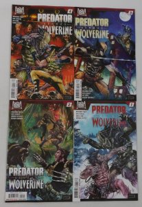 Predator Versus Wolverine #1 2 3 4 VF/NM complete series Benjamin Percy ; Marvel