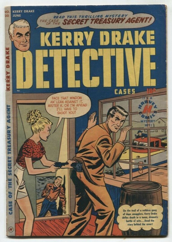 Kerry Drake Detective Cases #20 1950- Treasury Agent VG