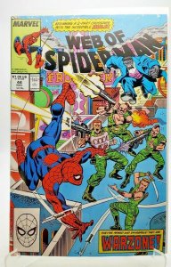 Web Of Spider-man #44 (1988) Hulk & Warzone NM-