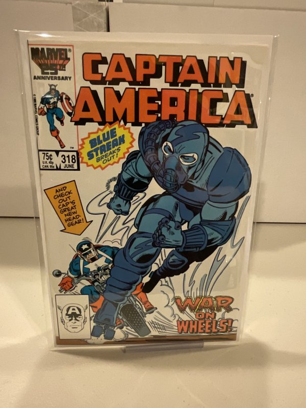 Captain America #318  1986  9.0 (our highest grade)