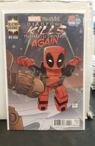Deadpool Kills The Marvel Universe Again #1 2017 SDCC Exclusive Barry Bradfie...